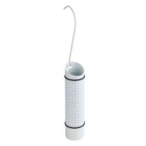 Saturateur ronde blanc avec fleurs