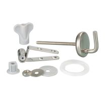 Fixations abattants 15 mm inox