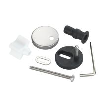 Fixations abattants easy close inox