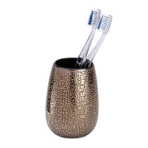 Gobelet brosse à dents Marrakech céramique marron - WENKO