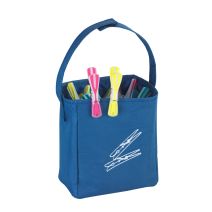 Sac porte pinces à linge polyester bleu - WENKO