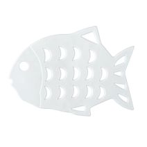 Anti-dérapants poissons 6 p. blanc