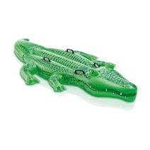 Grand crocodile à chevaucher