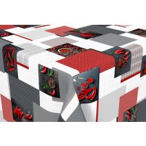Nappe toile cirée sup chili 1,4x20m