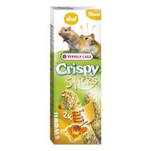 Crispy sticks hamster-gerbille miel 2pcs 110g
