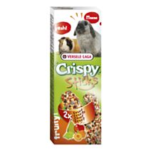 Snack crispy sticks lapin-cobaye fruits 2pcs 110g