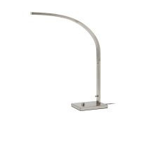 Lampe helios acier brossé 20x14 h61