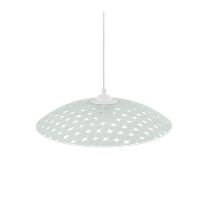 Spot trenza blanc/transparent d30 h5,5