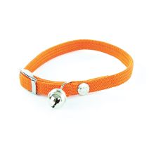 Collier chat nylon el 10/30 orange