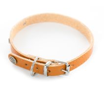 Collier rive 10/30 naturel cuir vachette
