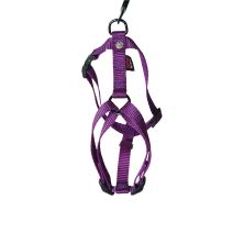 Harnais nylon réglable 40-90/110 mauve