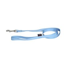 Laisse nylon 10-120 bleu pastel