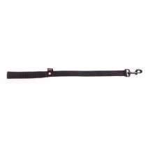 Laisse nylon doublé 25-60 noir