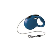 Laisse sangle Newclassic cord xs 3m bleu - MARTIN SELLIER