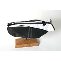 Manteau martin noir/blanc