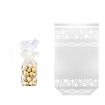 10 sachets dentelles cello. gm 14x23,5cm