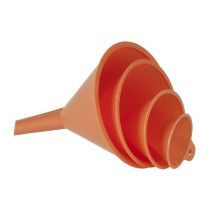 Assortiment d'entonnoirs en pe, ø 50, 75, 100, 120 mm