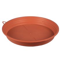 Soucoupe d15 terre cuite pour pot louisiane rond 20