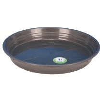 Soucoupe 22 gris pour pot louisiane rond 35