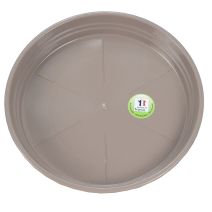 Soucoupe ronde 35 taupe pour pot soleilla rond 50