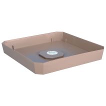 Plateau soleilla 28x28 taupe pour soleilla 40x40 et h53 40x40