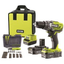 Perceuse visseuse 18 v 2 vitesses 2 batteries 2 ah