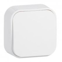 Poussoir saillie Profil Eco Blanc 