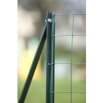 Barre de tension pour grillage en rouleau vert 1,05m - DIRICKX