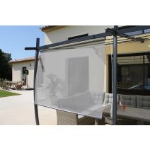 Rideau brise soleil tamisant L.1,70m - COULEURS DU MONDE