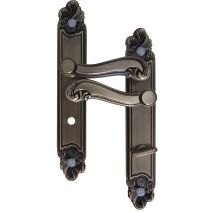 Poignées de porte à verrou Choiseul - MR BRICOLAGE