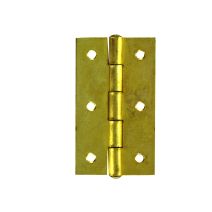 Charnière rectangulaire simple feuille pour porte à visser 