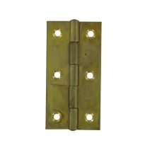 Charnière rectangulaire simple feuille pour porte à visser 