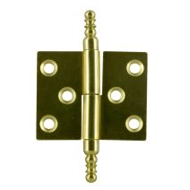 Lot de 2 paumelles rustiques droite pour porte gauche pour porte bois démontable à visser