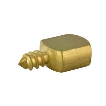 Lot de 4 taquets à visser Ø5MM laitonné