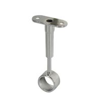 Support de plafond réglable rond - Ø 19mm - chromé - CIME