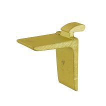 Lot de 8 taquets pour crémaillère 11MM  doré