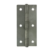 Charnière rectangulaire simple feuille pour porte à visser 
