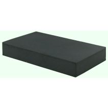 Lot de 2 ferrites magnétiques rectangulaires à coller utilisable jusqu'à 250°C