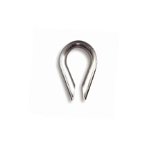 2 Cosse-coeur acier inoxydable