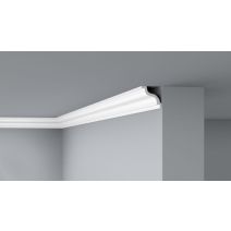 Moulure de plafond D9 polystyrène 70x70mm 2m - DECOFLAIR