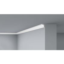 Moulure de plafond DC0 Polystyrène 25x15mm 2m - DECOFLAIR