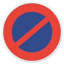 Disque de signalisation "stationnement interdit" - CHAPUIS