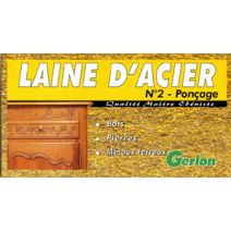 laine d'acier n2 200gr - GERLON