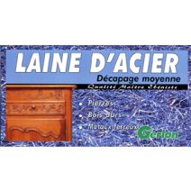 laine d'acier décapage moyenne 200gr - GERLON