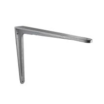 Equerre charge lourde aluminium gris 300 x 250mm - CIME