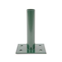 platine pour poteaux ronds vert - FILIAC