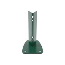 platine vert pour poteaux à clipser - FILIAC
