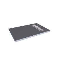 Receveur à carreler Showerplate 120x80 ecoulement linéaire