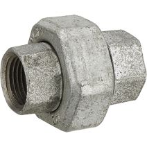 raccord union fer galva F.G1"