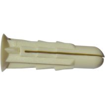 50 chevilles polypropylène de ø6x25mm - RED HEAD